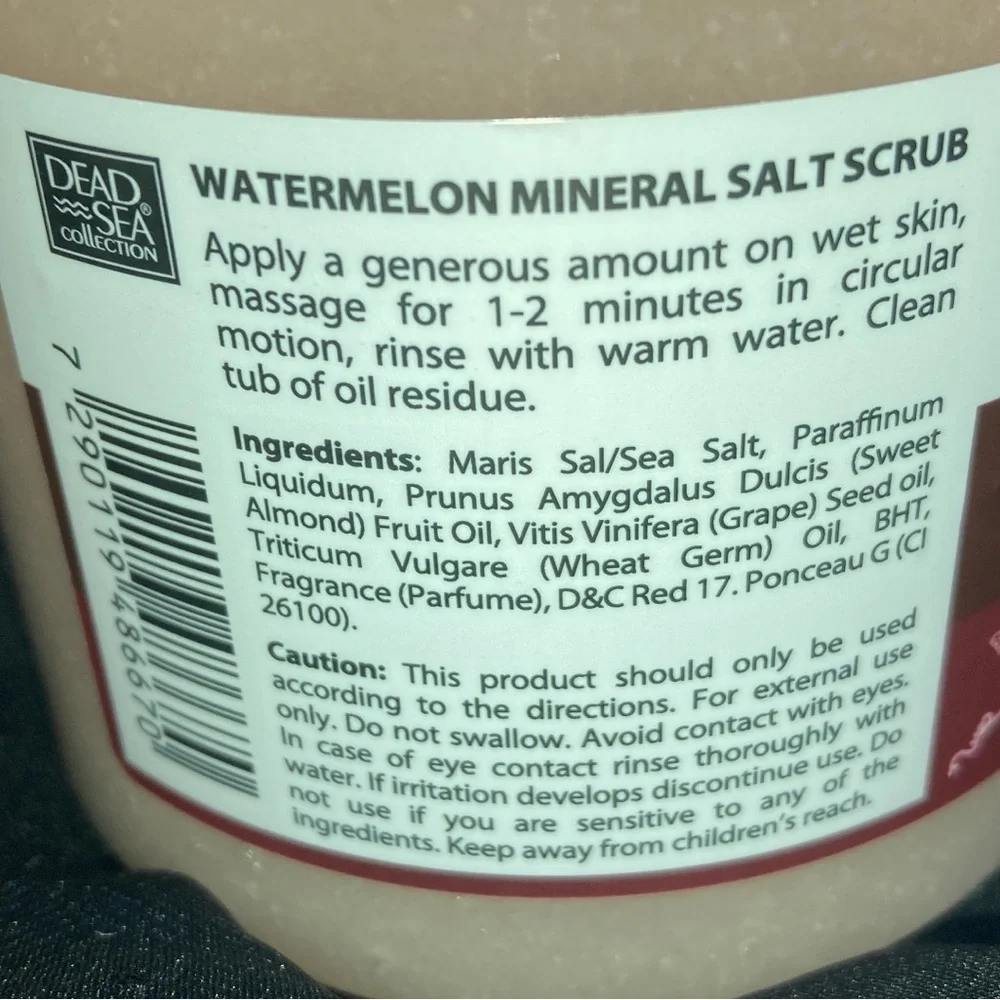 DEAD SEA COLLECTION WATERMELON SALT SCRUB